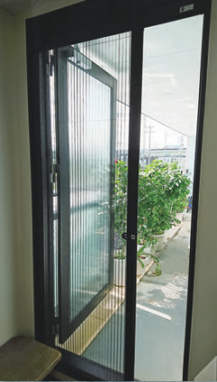 きゃたぴら網戸 片引き 【玄関用】